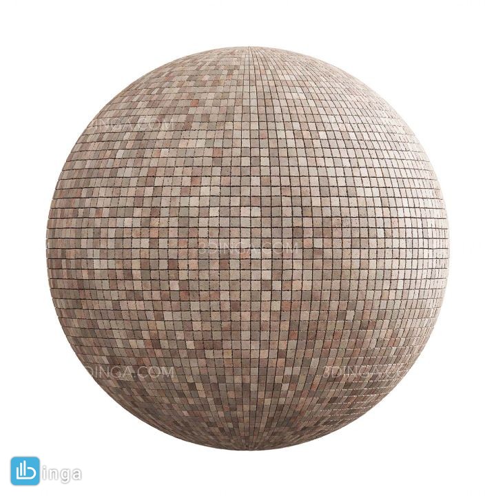 تکسچر پیاده رو نارنجی